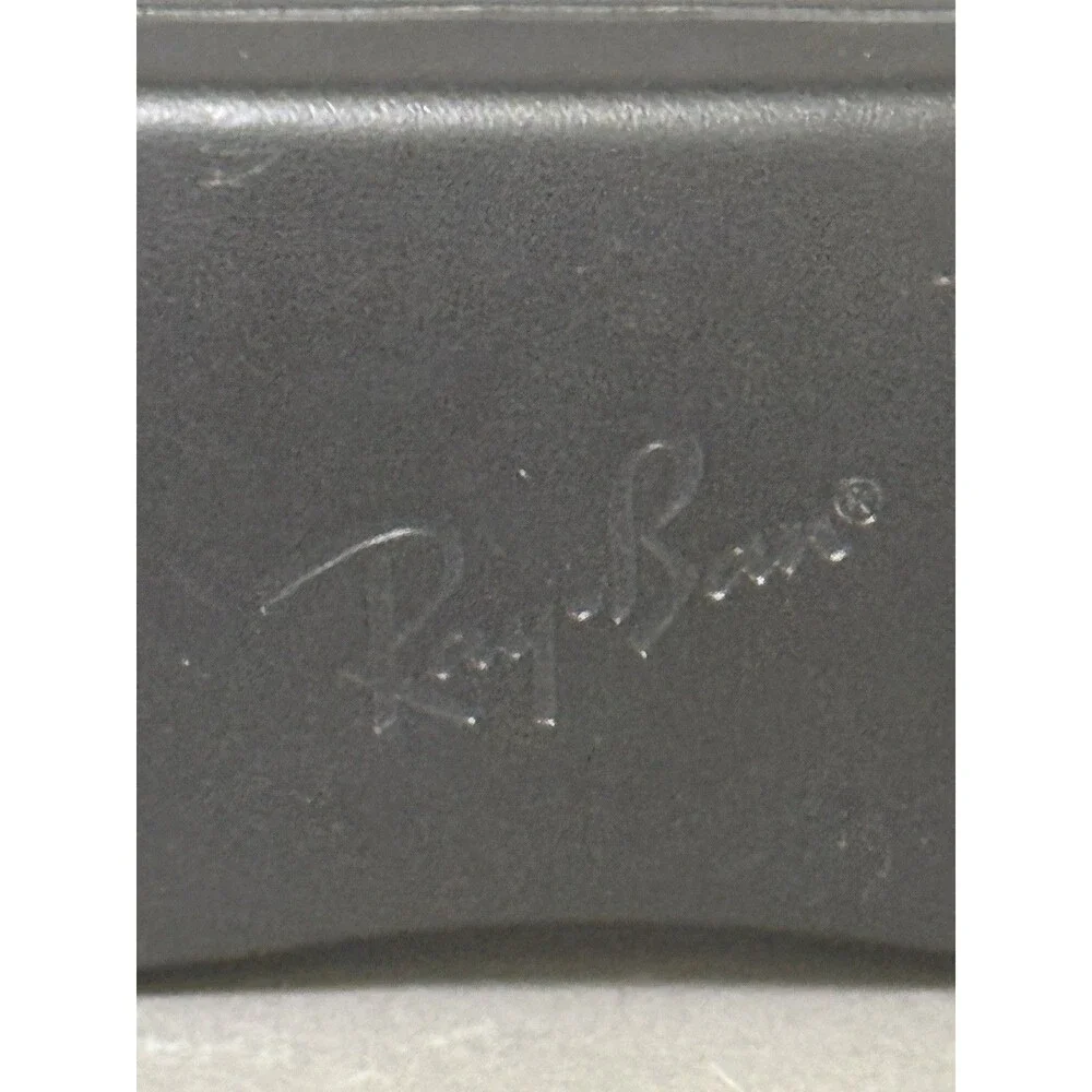 Ray Ban Sunglasses Clamshell Hard Case Black Eyeglasses Storage Protection